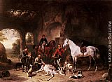 Famous Hunt Paintings - The Return from the Hunt